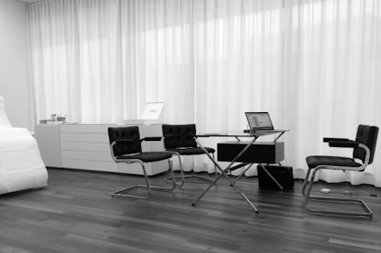Räumlichkeiten des prevention-centers von Dr. Köhler in Zug
