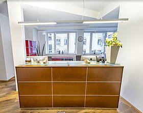 Empfangsbereich Dr. Blesse Bielefeld
