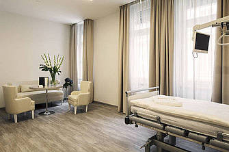 Kuzbari Ordination Patientenzimmer