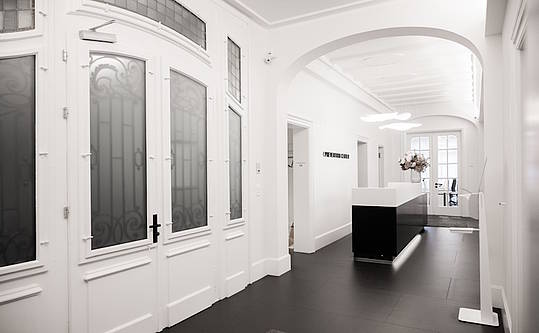 Räumlichkeiten des prevention-centers von Dr. Köhler in Zürich