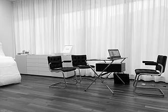 Räumlichkeiten des prevention-centers von Dr. Köhler in Zug